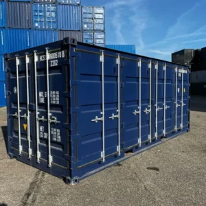 20ft Container mit offener Seite