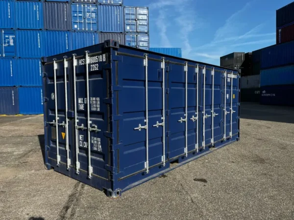 20ft Container mit offener Seite