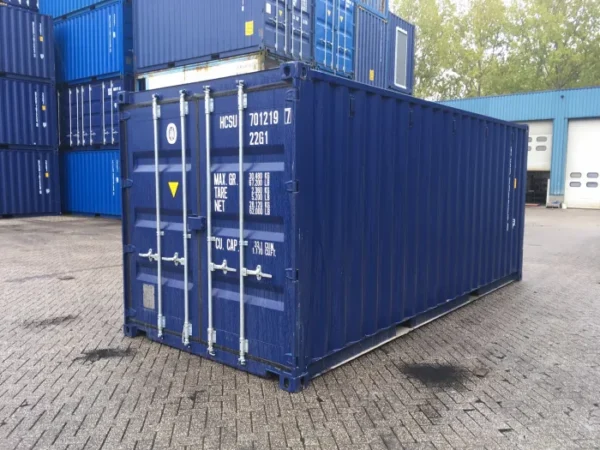 20ft Standardcontainer Stahlboden