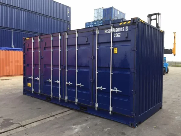 20ft High Cube Container mit offener Seite
