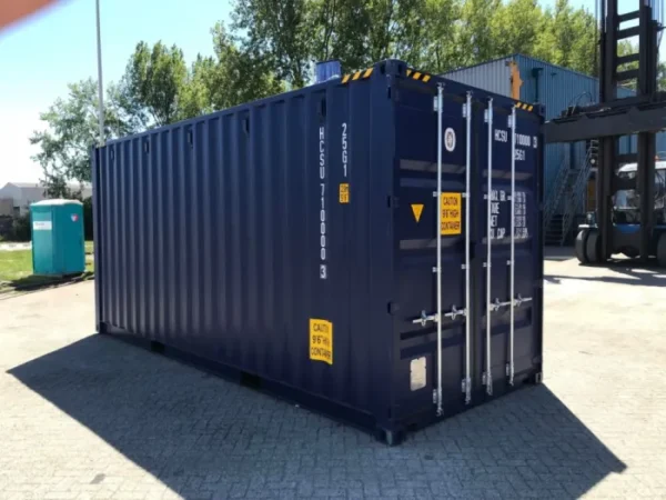 20ft High Cube Stahlbodencontainer